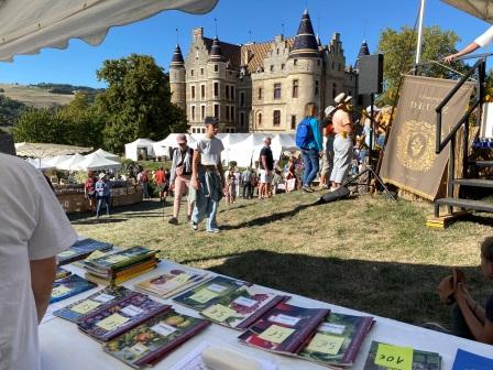 le chateau depuis le stand